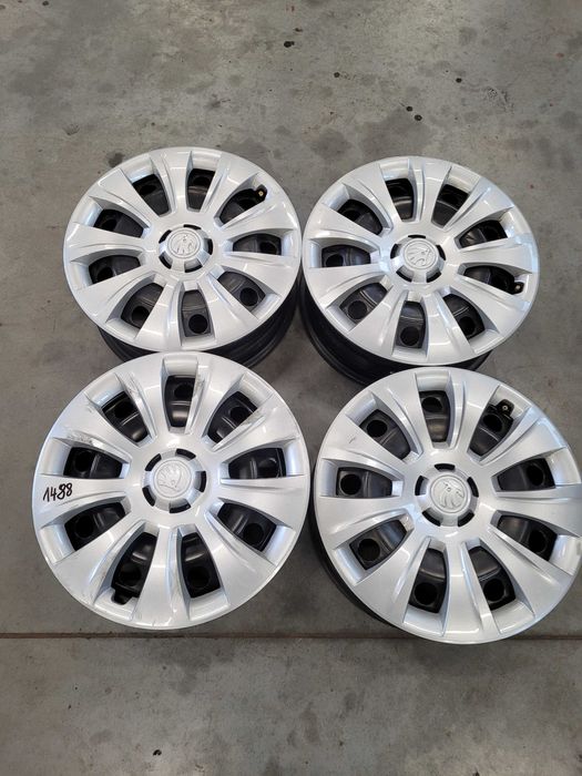 felgi stalowe r 17 skoda plus kołpaki