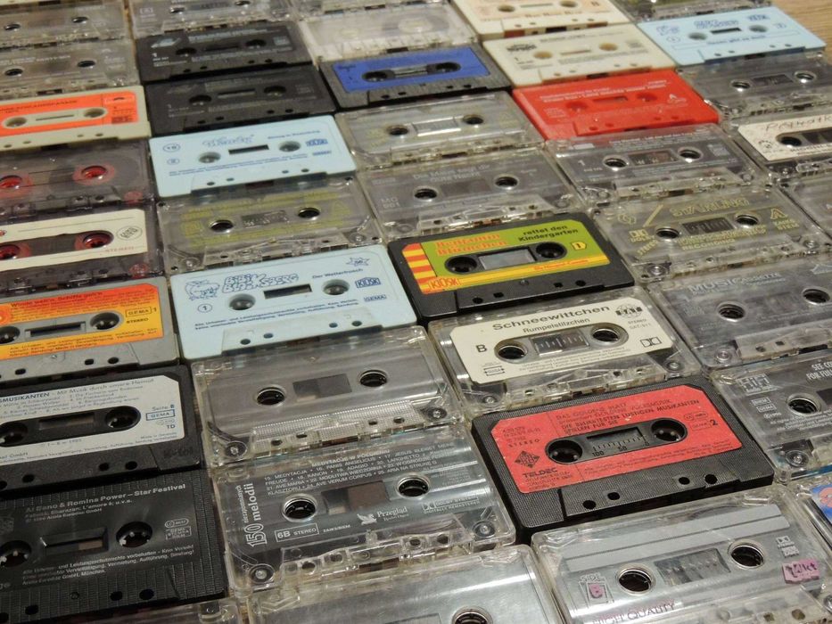 Zestaw kaset magnetofonowych 50 sztuk