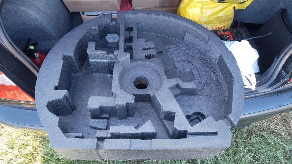 Wkład na narzędzia w miejsce koła zapasowego Audi