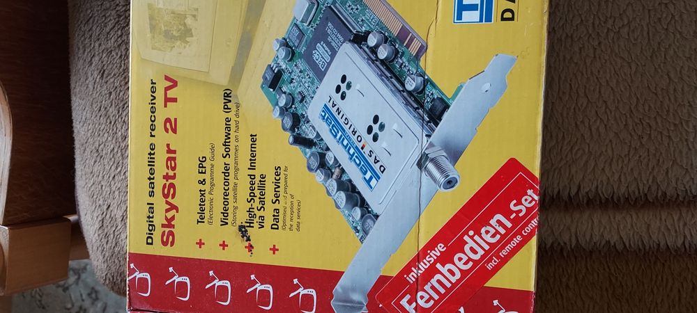 SkyStar 2 TechniSat PCI - DVB-S карта + ПДУ