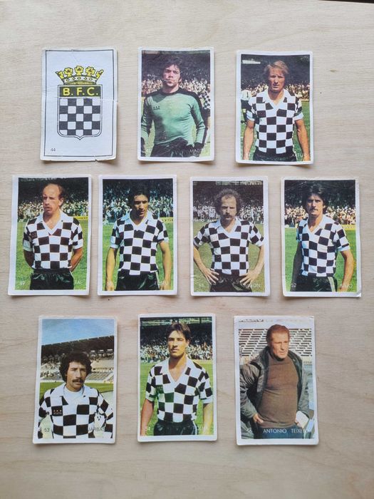 Cromos da equipa de futebol do Boavista