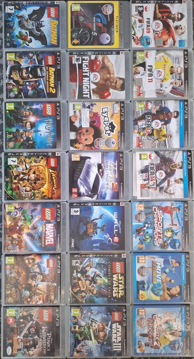 Gry PS 3 - 21 sztuk