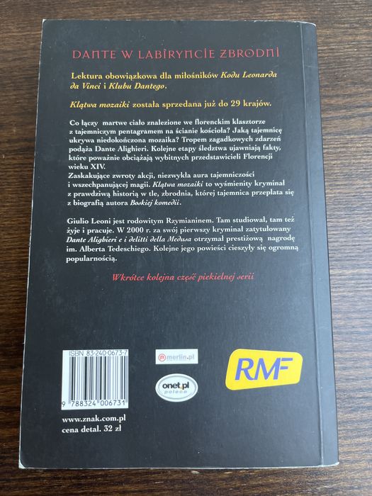 Giulio Leoni - Klątwa Mozaiki