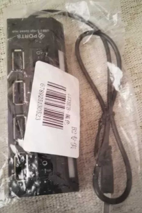 Hub usb 4 portas novo
