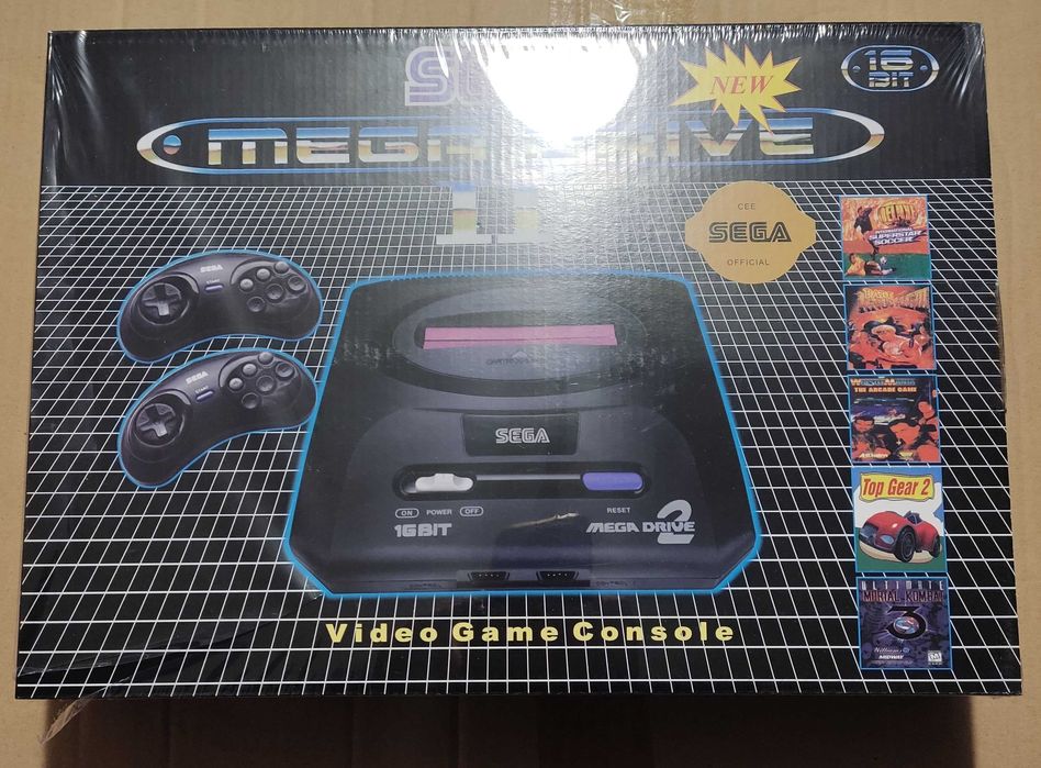 Приставка Сега Мега Драйв 2 + Rockn Roll Racing. НАЛОЖКА! Дивись!