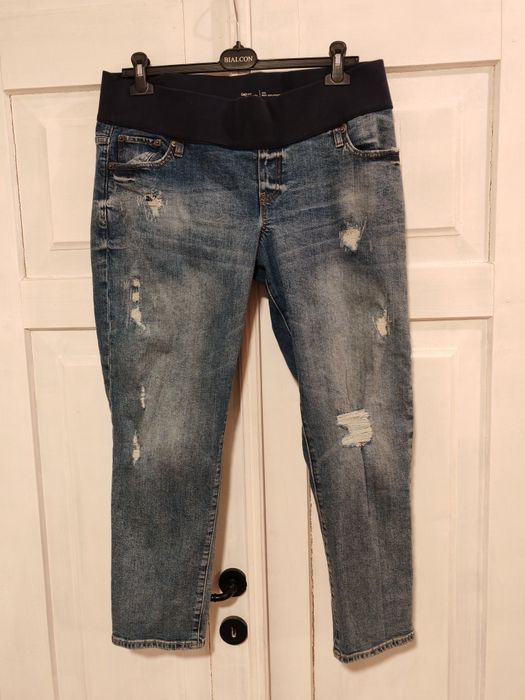 Spsonei ciążowe jeansy GAP 44/46