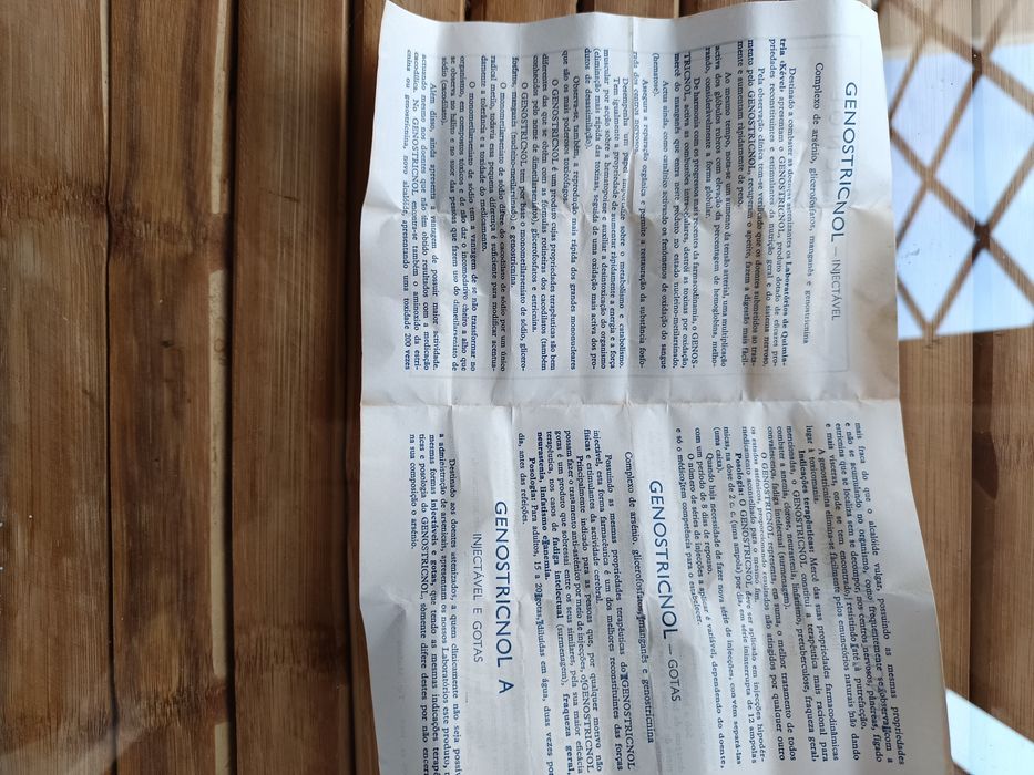 Raridade, colleccao"Genostricnol-gotas"