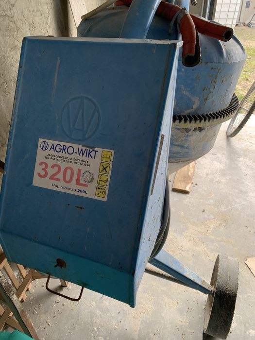 Betoniarka Agro-Wikt 320 L
