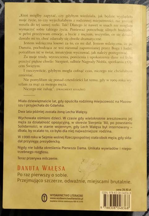 Danuta Wałęsa - marzenia i tajemnice