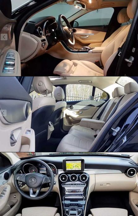 Auta do ślubu. Samochody na ślub. Biały - Mercedes CLA oraz czarny - Mercedes C klasa