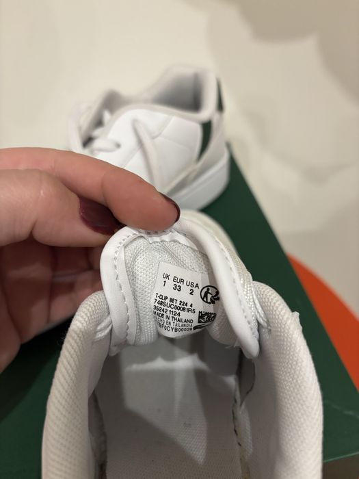 Buty Lacoste białe rozmiar 33 sneakersy