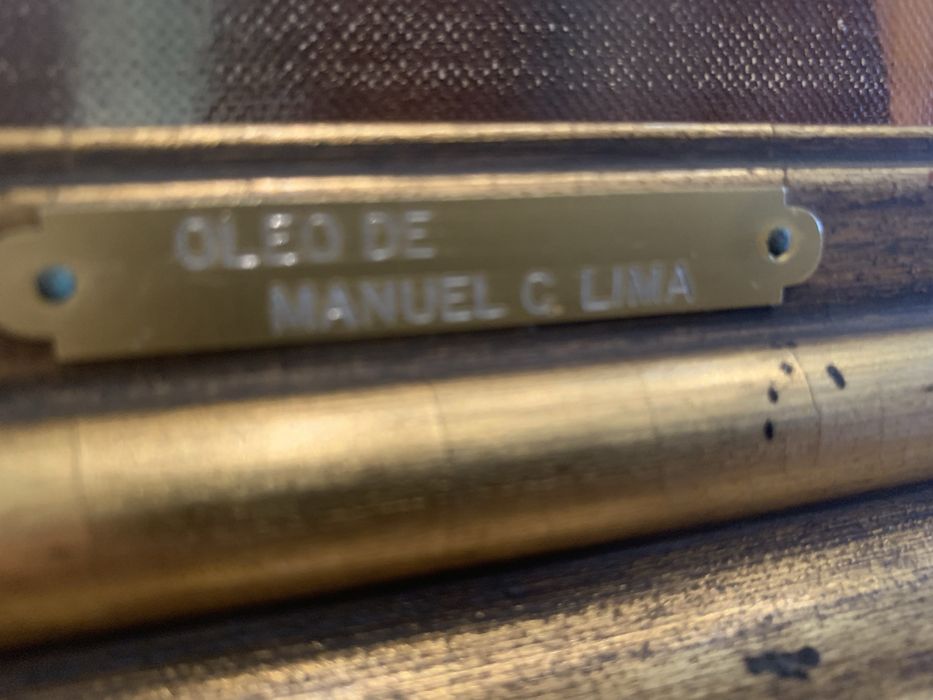 Pintura a óleo de Manuel Cardoso Lima