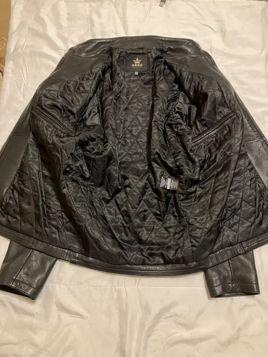 Мужская кожаная куртка