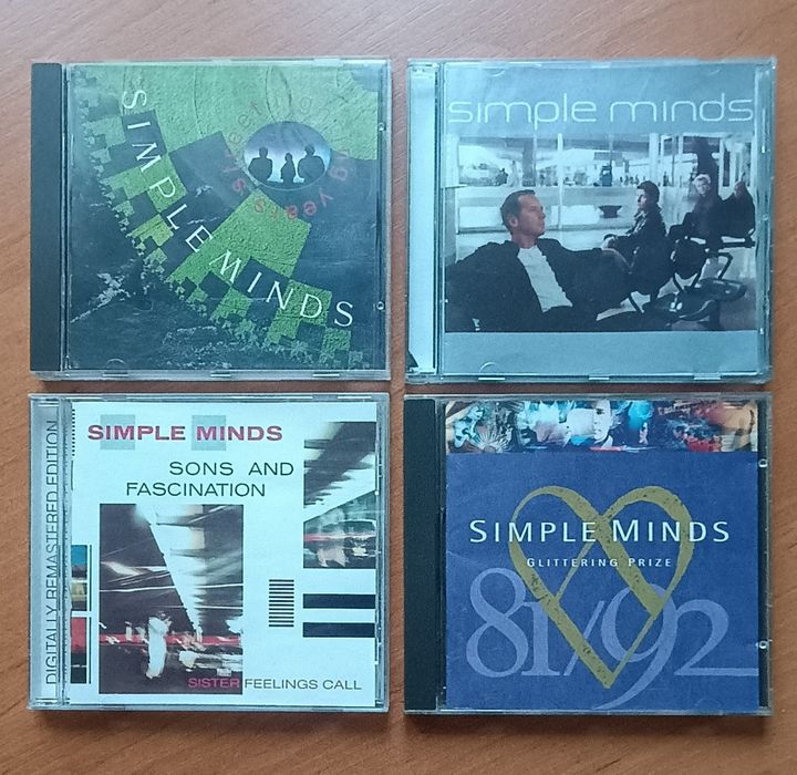 Płyty CD Simple Minds szt.4   lista