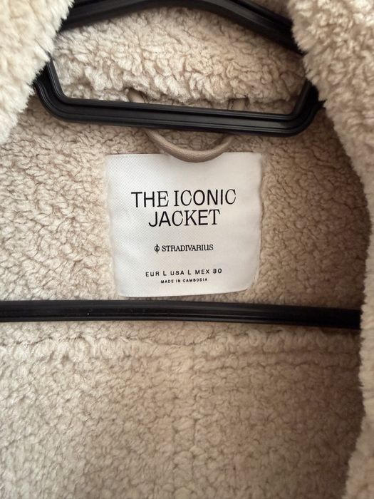 Стильна тепла дублянка Stradivarius, демісезон