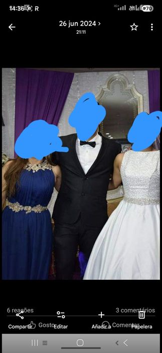 Vestido de noite