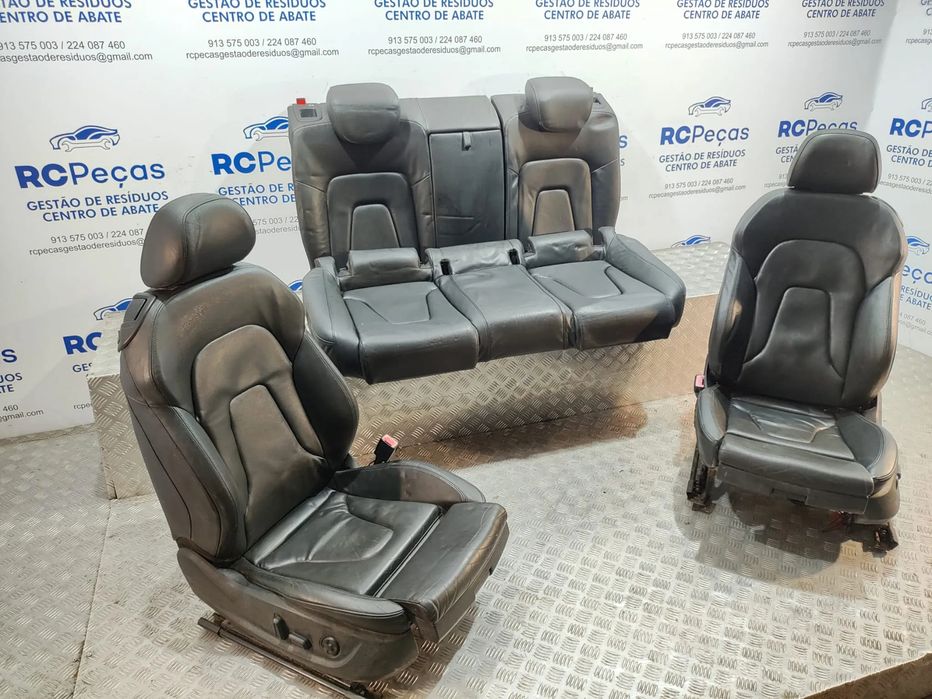 Conjunto Bancos Originais Pele Audi A5 8T S-Line 3 Portas