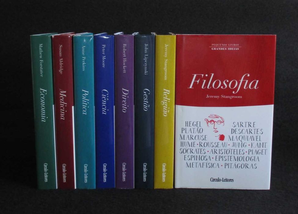 Colecção Pequenos Livros Grandes Ideias 8 Volumes Completo