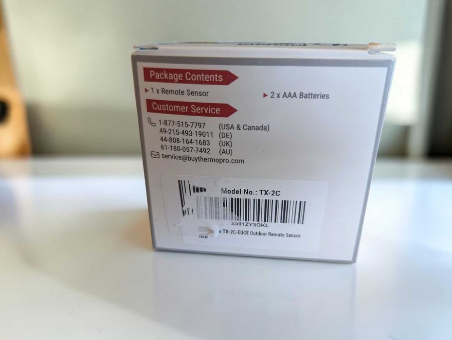 ThermoPro TP357 3 шт + TX-2C датчик температури термогігрометр гігрометр контроль температуры влажности