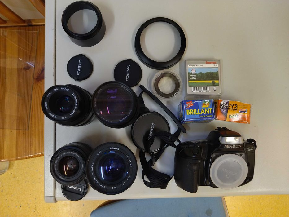 Minolta фотоапара.Об'єктив