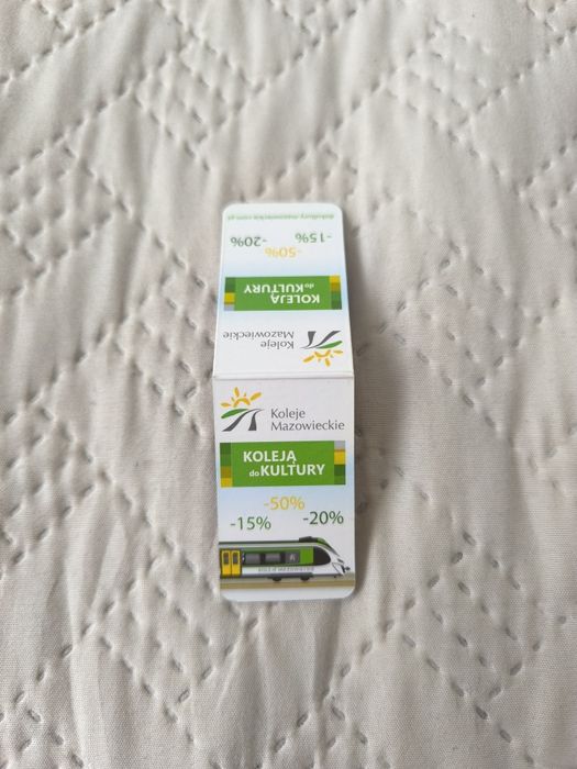 Zakładka do książki Koleje Mazowieckie