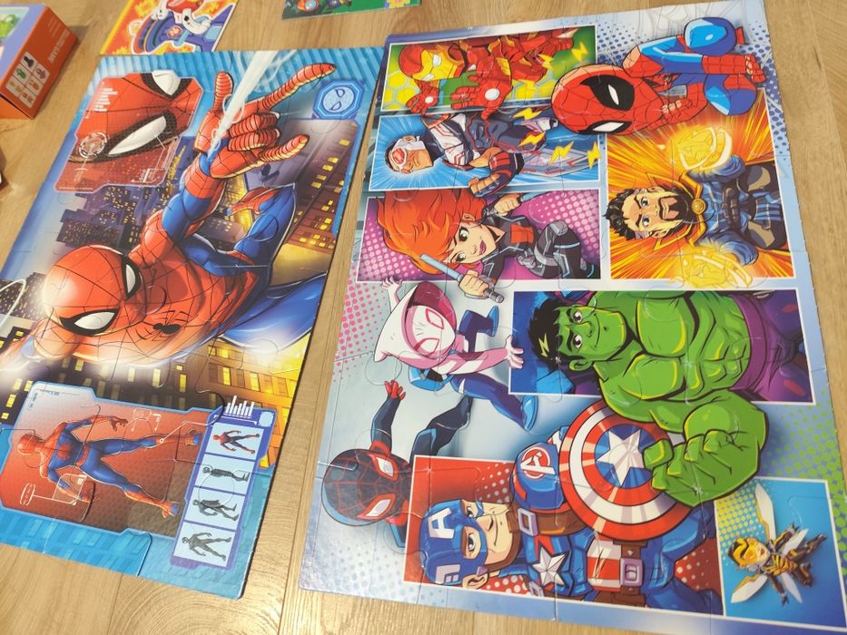 Puzzle dla chłopca Marvel Spider Man Avengers Super Hero Adventures 24 maxi Clementoni 3+