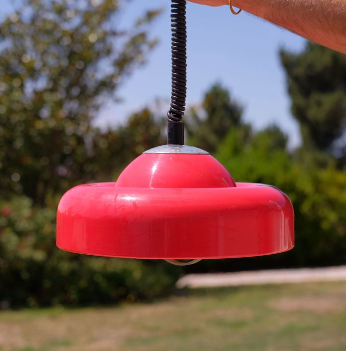 Candeeiro Vintage Vermelho