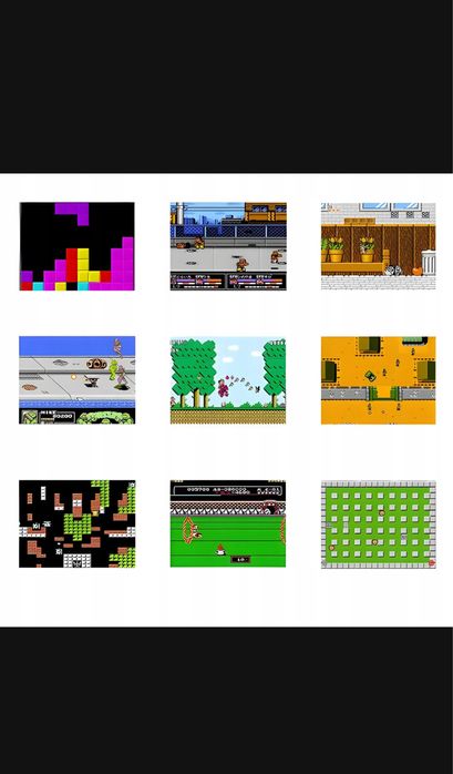 Mini konsola 3” do gier Retro przenośna 400 gier 8 I 16 Bit bitowych