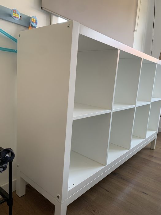 Móvel estante Branco  como novo