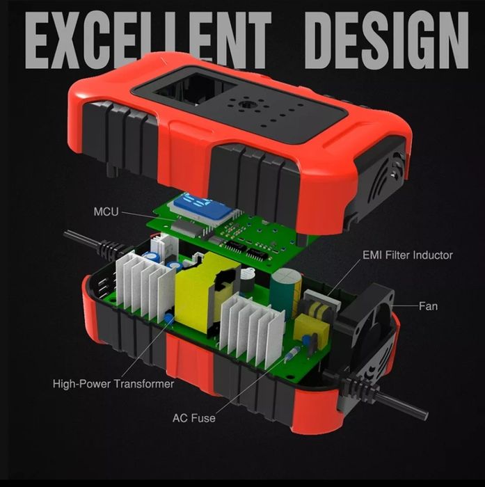 Умное зарядное устройство 10А