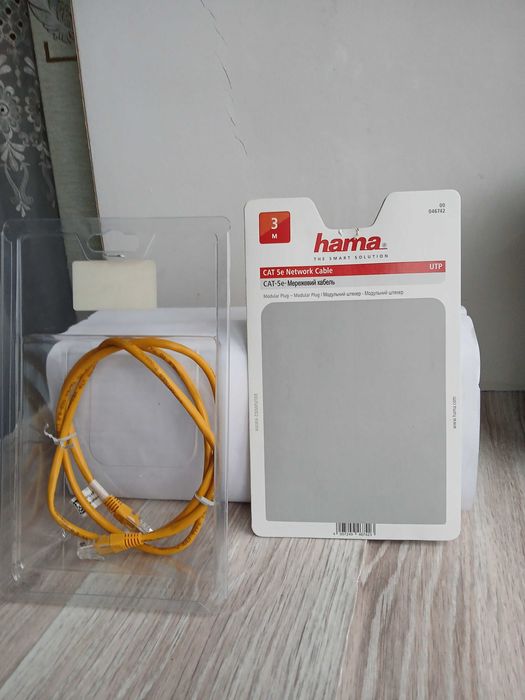 Сетевой кабель  Hama CAT. 5e 3m
