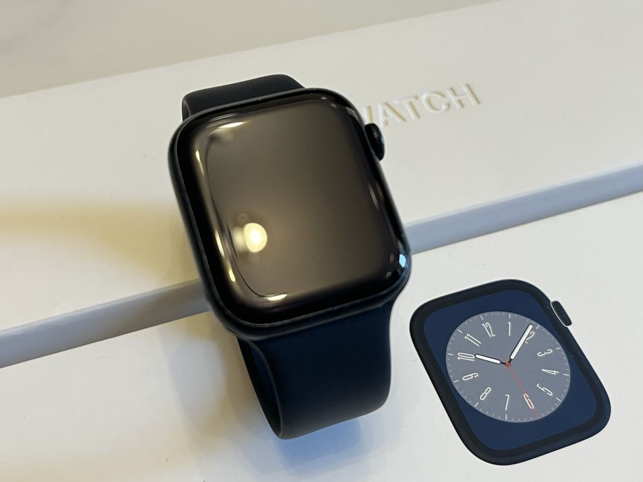 Apple Watch 8 Midnight Aluminum 45мм (годинник Епл Вотч 8)