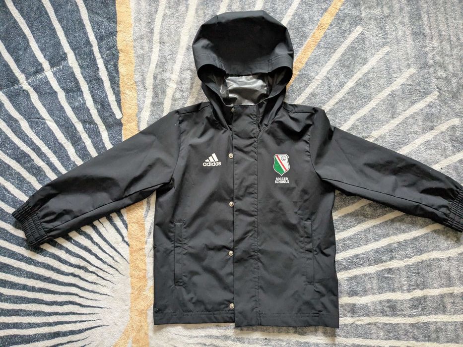 Kurtka treningowa przeciwdeszczowa Legia Soccer Schools