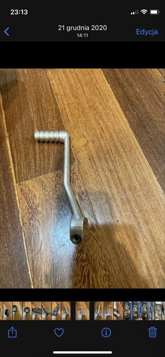 Ds 450 pedał zmiany przełorzeń