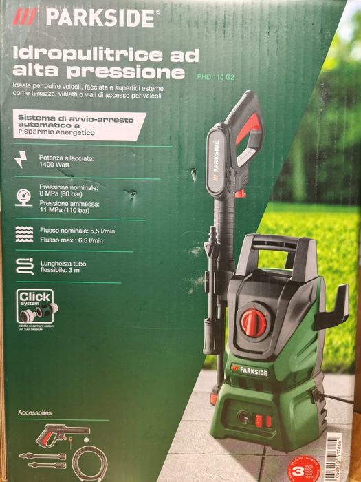 Máquina pressão nova ler anúncio