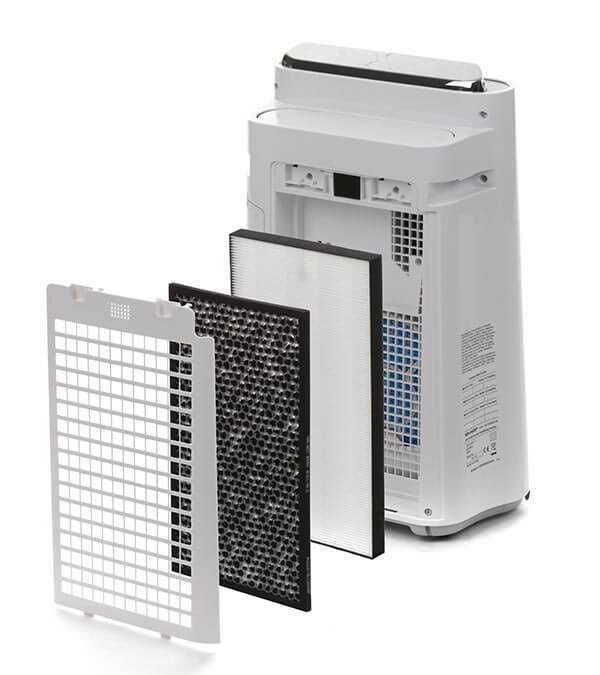 Sharp KC-D60EU-W – oczyszczacz i nawilżacz powietrza, nowe filtry