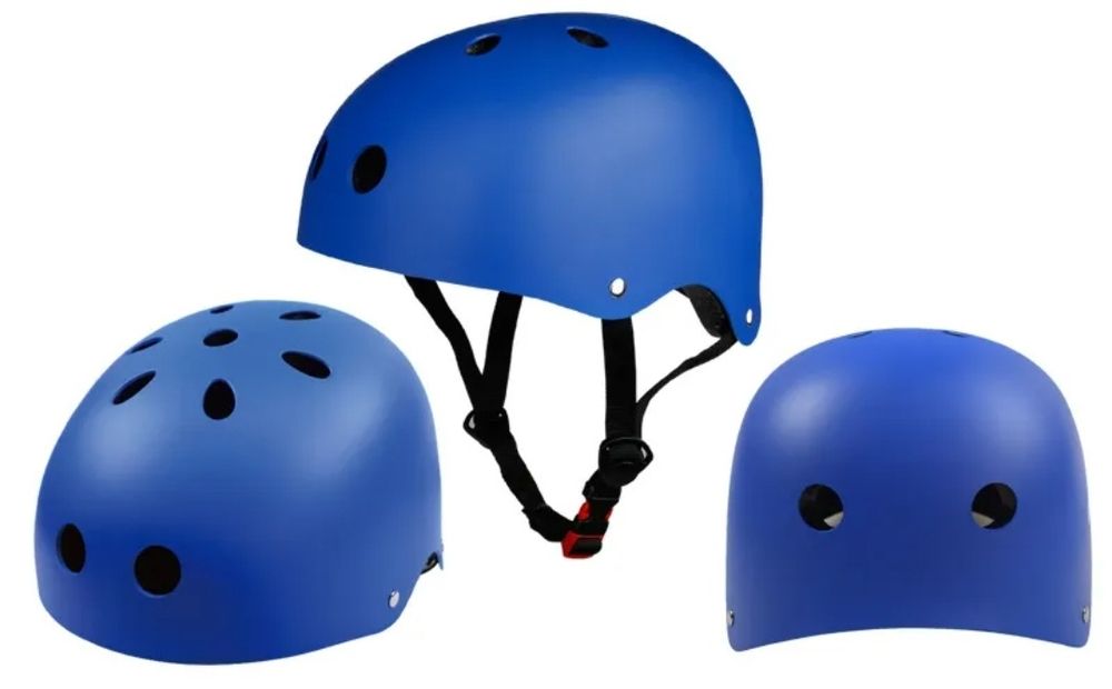 Kask do jazdy na deskorolce+ ochraniacze KY-B003 ABS