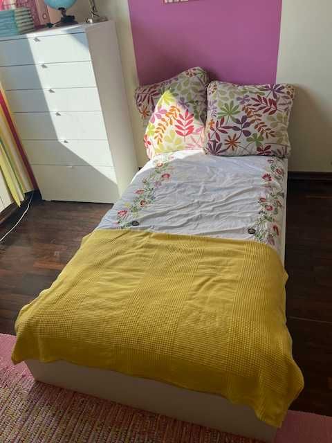 Cama gavetão com colchão