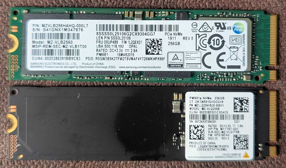 SSD M2 NVME/SaTa3  240-512-1TB !!!