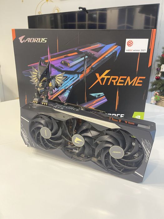 Відеокарта RTX 3080 XTREME 10 G  AORUS GEFORCE
