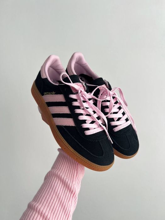Adidas Spezial Handball Black Pink жіночі кросівки адідас спеціал адідас спешл