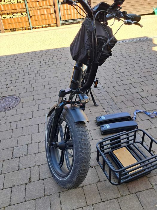 Rower elektryczny Jobobike EDY + DODATKOWA bateria