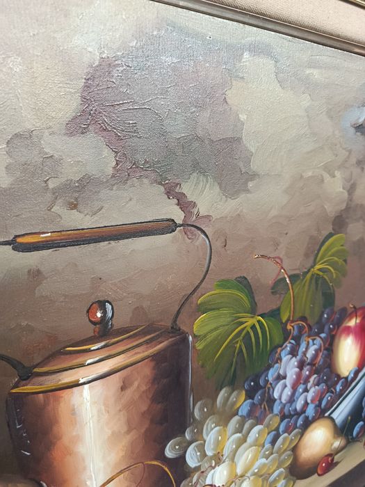 Quadro pintado a óleo