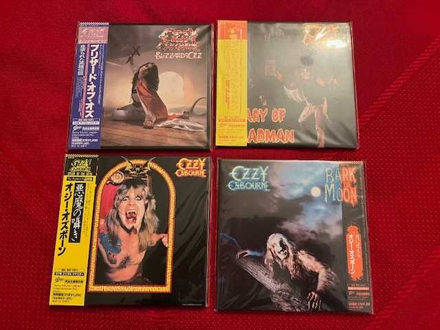 OZZY OSBOURNE Caixa com 12 CDs Edição Japão 2007