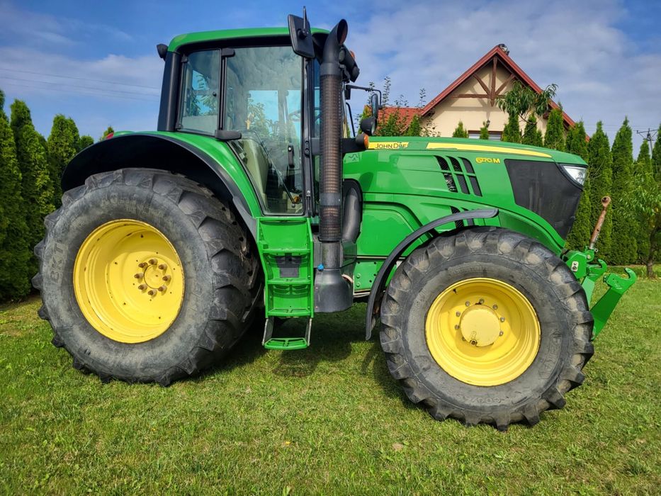 Ciągnik John Deere 6170m 6190r Klima'TUZ'Pneumatyka 6210r case fendt