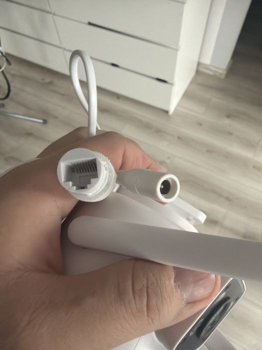 Hiseeu 4K 8MP Podwójny obiektyw Wifi Kamera monitorująca karta 128Gb