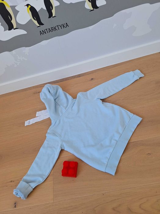bluza z kapturem, viralowa niebieska w 2026r.: like new: Łukasz Jemioł