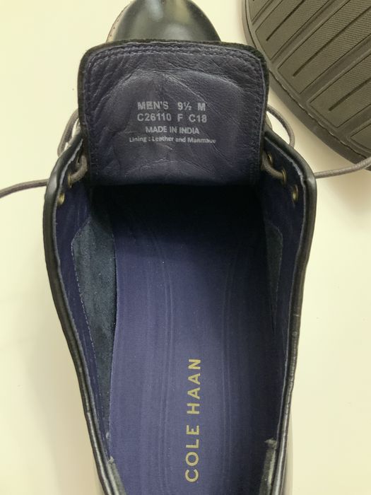 Туфлі темно-сині Cole Haan  41  розмір чоловічі кожа leather boots