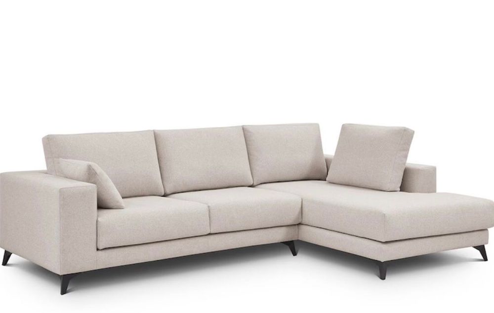 Sofá com chaise longue El Corte Inglès NOVO