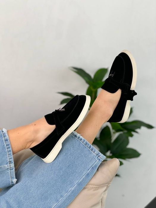 Лофери натуральна замша